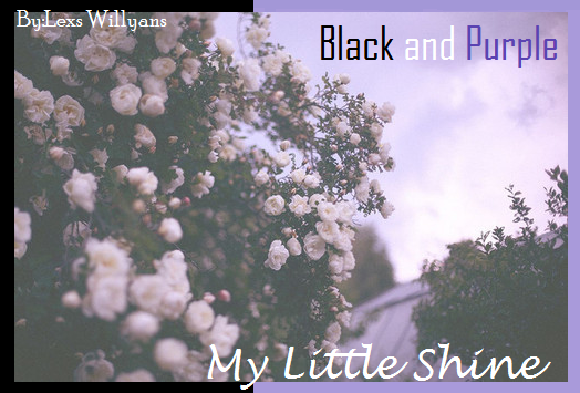 Fanfic / Fanfiction My Little Shine - Black and Purple