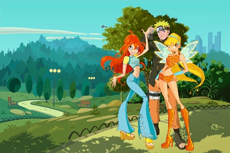 Fanfic / Fanfiction Naruto e as Winx, Um Ninja em um Reino de Fadas. - A Chegada do Herói.