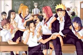Fanfic / Fanfiction Naruto e hinata um amor Escolar - Primeiro dia de aular