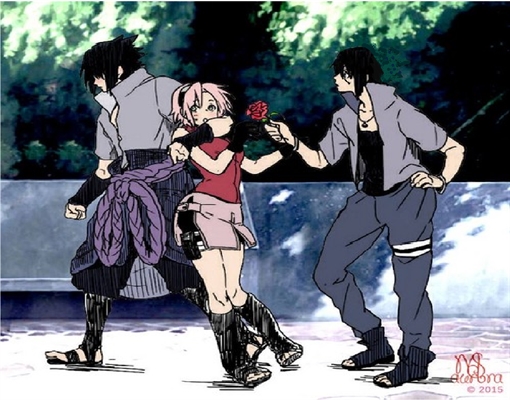 Fanfic / Fanfiction Perfect to each other - Itachi beijou a Sakura!-Sasuke esta com ciúme?