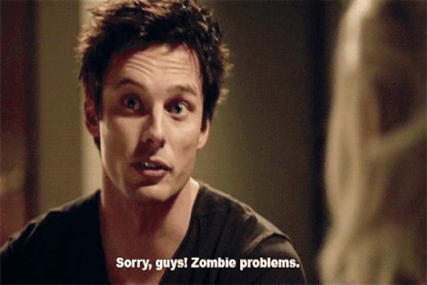 Fanfic / Fanfiction Vacation bloody - Zombie Problems