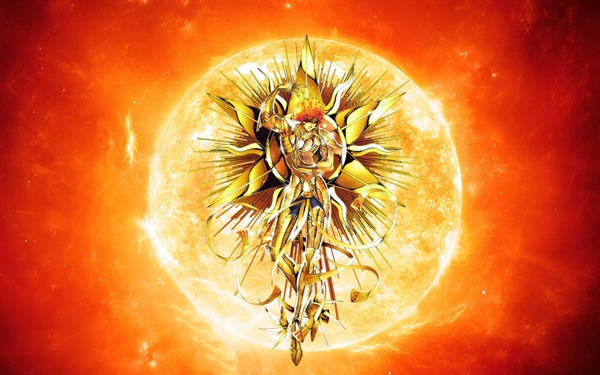 Fanfic / Fanfiction Cavaleiros do zodíaco- Universo caotico - A armadura feita do sol!