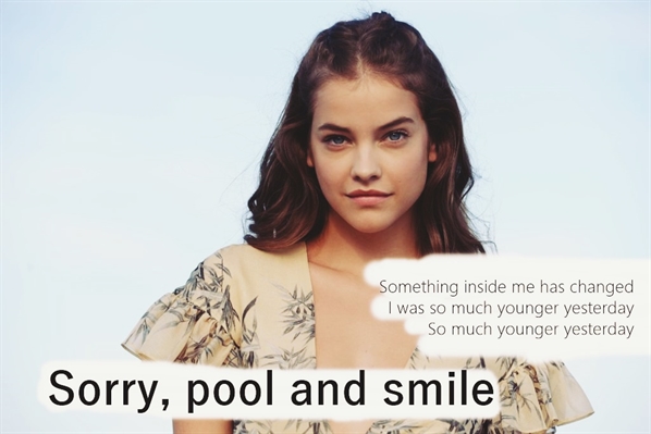 Fanfic / Fanfiction Crush on you - Sorry, pool and smile