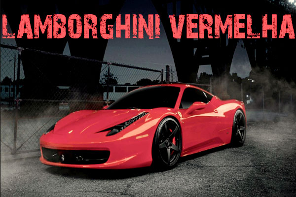Fanfic / Fanfiction First Lady Trafficking - Lamborghini Vermelha