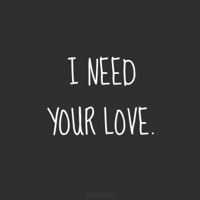 Fanfic / Fanfiction I Need Your Love - O começo