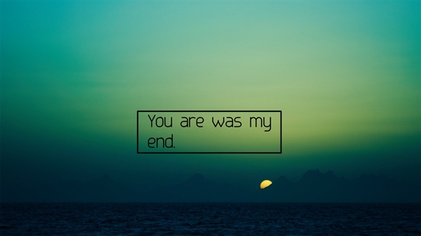Fanfic / Fanfiction My order - Sugamon - - You are was my end.