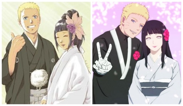 E se Naruto se cassasse com Sakura e Sasuke se cassasse com Hinata