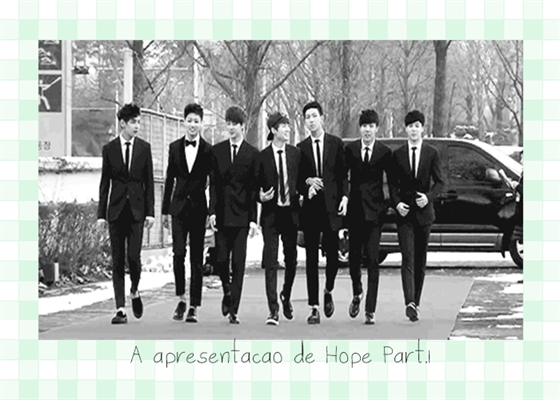 Fanfic / Fanfiction Cinderela e os sete cavaleiros (Imagine BTS) - (Arco1 - conhecendo os meninos) A apresentação de Hope.Part1