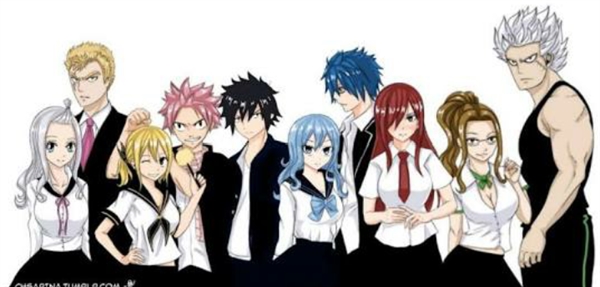 Fanfic / Fanfiction Fairy Tail Academy - Jerza