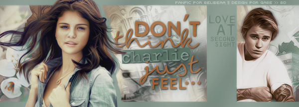 Fanfic / Fanfiction Love at second sight - Don't think Charlie, just feel.