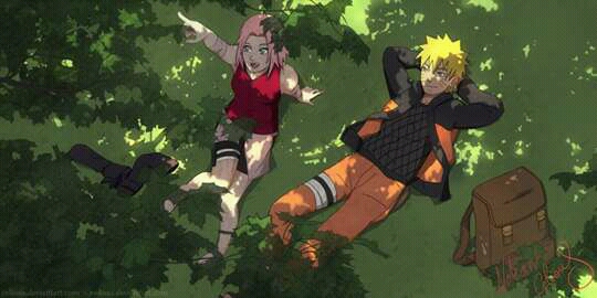 Fanfic / Fanfiction Narusaku nunca desista!tudo e possivel - O tempo vai passando