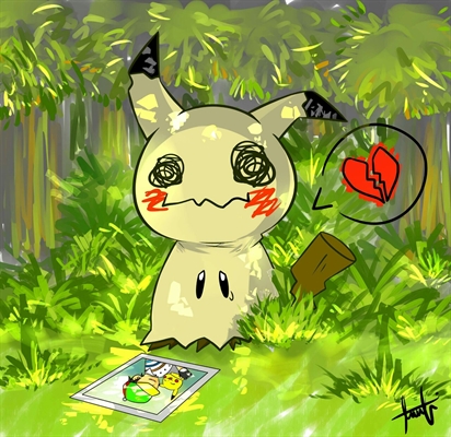 Um amor chamado #mimikyu ♡ Um pokemon fantasma que esconde sua