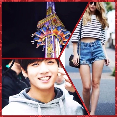 Fanfic / Fanfiction Rainbow Colors (interativa) - Parque de diversões (Jungkook e Mi)