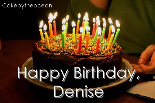 Fanfic / Fanfiction Sudden Love - Chapter seventeen - Happy Birthday, Denise