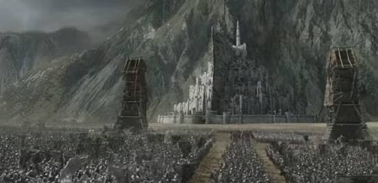 Fanfic / Fanfiction The battle in Mordor- interativa renovada. - O cerco de Minas Tirith.