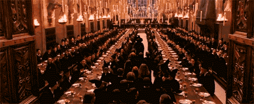 Fanfic / Fanfiction Thalia e Harry Potter: Os gêmeos que sobreviveram - O Salão Principal
