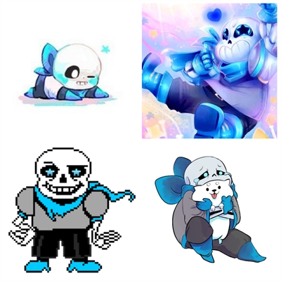 Fanfic / Fanfiction Underverse frisk - Blueberry Sans