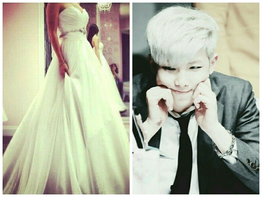 Fanfic / Fanfiction Love at first sight (namjoon) - Mariage