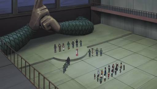 Fanfic / Fanfiction Naruto o Anbu - A primeira luta de Naruto no exame