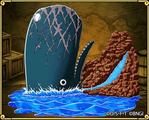 Fanfic / Fanfiction Saphyra (One piece) - Hiatus - A enorme baleia Laboon!