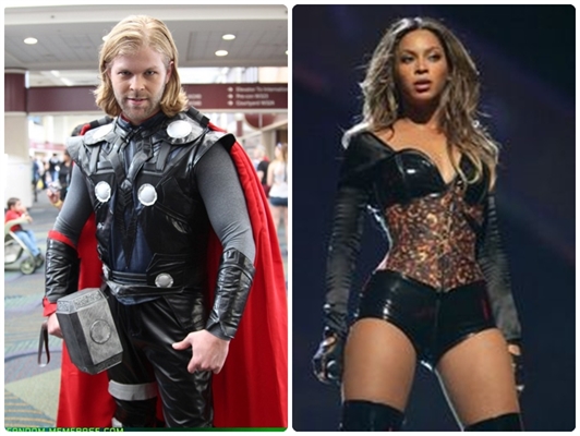 Fanfic / Fanfiction Nem por Meio Milhão de Libras! - Thor e Beyoncé na Parada LGBTQIA