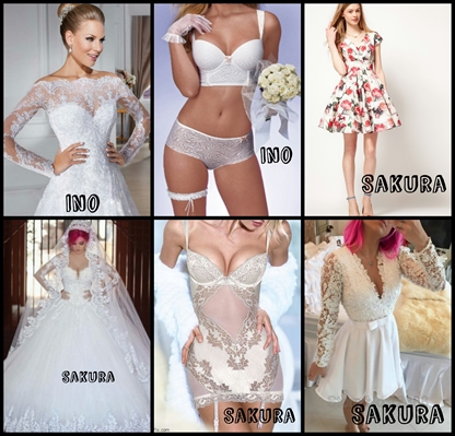Fanfic / Fanfiction Faz Tanto Tempo (SENDO REVISADA) - Os vestidos de noiva