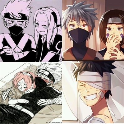 Imagens de Animes e Memes - Kakashi está com ciúmes 😂