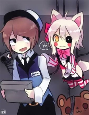 Fanfic / Fanfiction Eu amo você! - Marionette and Mangle (Yuri G!P) - Adeus Pizzaria do Capet@! ;u;