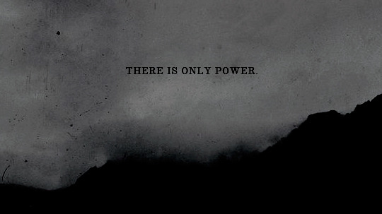 Fanfic / Fanfiction There is only Power. - Power