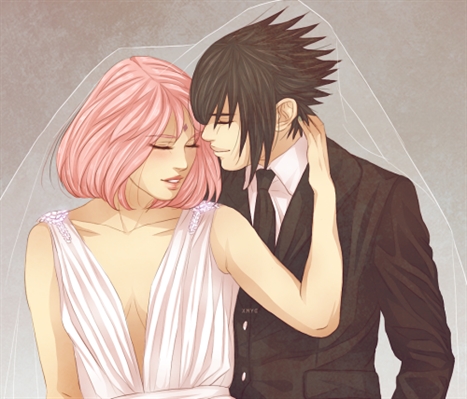 SasuSaku ai meu coração 💓 Sasuke e Sakura no casamento do Naruto #