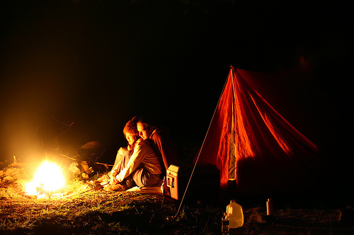 Fanfic / Fanfiction Big love - Camping
