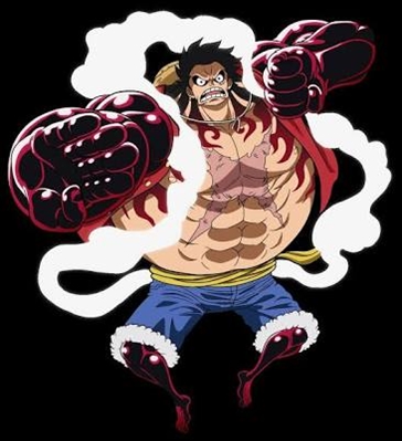 Dimensão Sete  One piece: Todas as transformações do Luffy