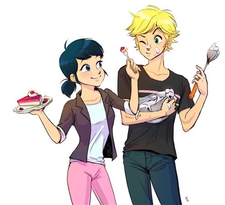 Fanfic / Fanfiction Miraculous - As aventuras de Lady Bug - Amor revelado - Juntos na cozinha