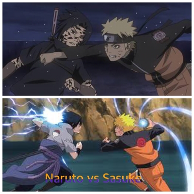 mitsu on X: o sasuke bravo porque o naruto pintou o rosto dele na