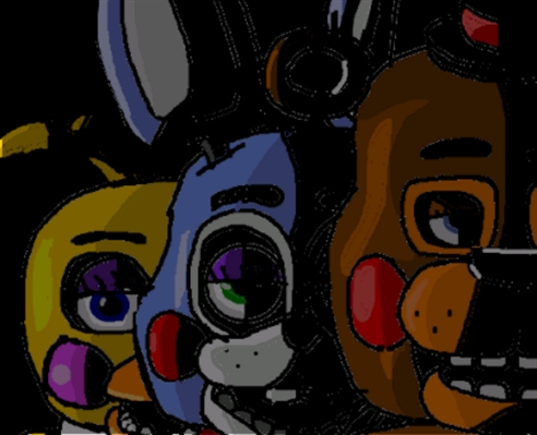 Desenho dos animatronics