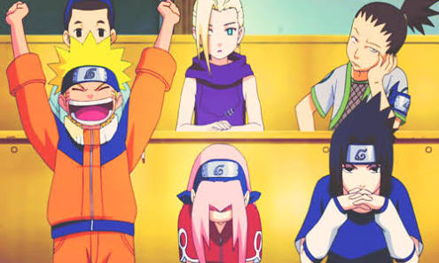 História Naruto Clássico : Um novo começo!! - Sakura e Ino : o