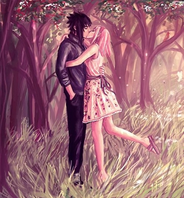 Fanfic / Fanfiction Sakura e Sasuke ''simplesmente acontece'' - My firts kiss