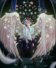Fanfic / Fanfiction The life of Death - Imagine Yoon Gi - A good angel!