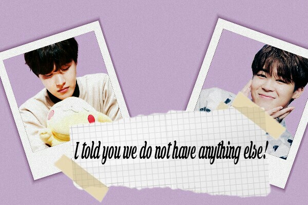 Fanfic / Fanfiction The perfection-Jihope - I told you we do not have anything else!