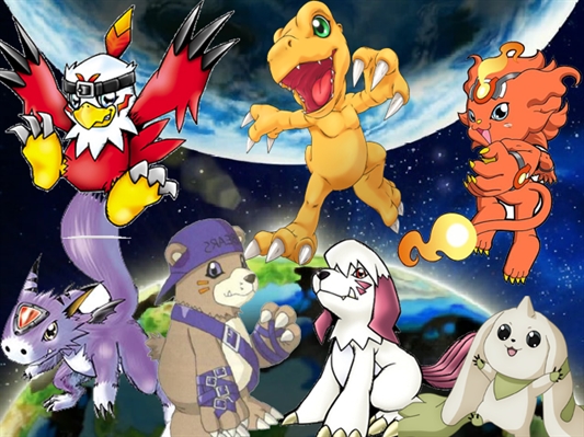 História Digimon: Two Digital Worlds - Sacrifício e União