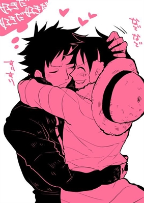 Fanfic / Fanfiction I'm in love with a... Luffy! - Hamburguer