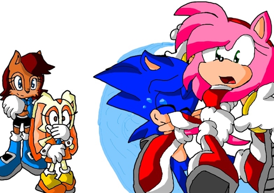 História Sonamy.exe - História escrita por Cookiestarchip - Spirit Fanfics  e Histórias