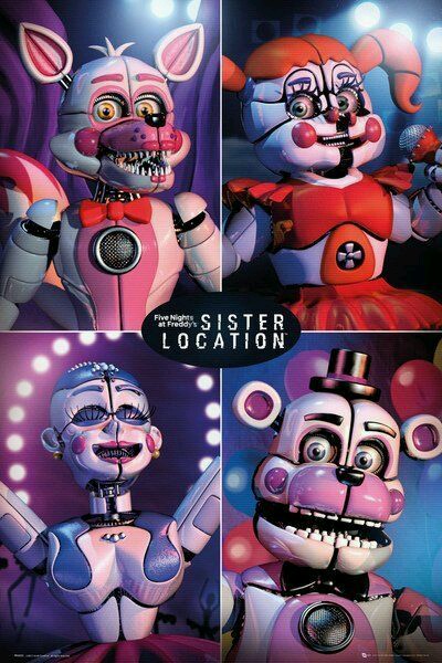 A HISTÓRIA DE FIVE NIGHTS AT FREDDY'S SISTER LOCATION! 