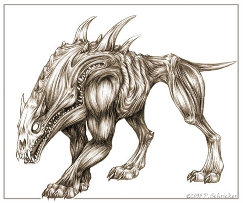 Cães Lendários - Desenho de death_encarnation - Gartic