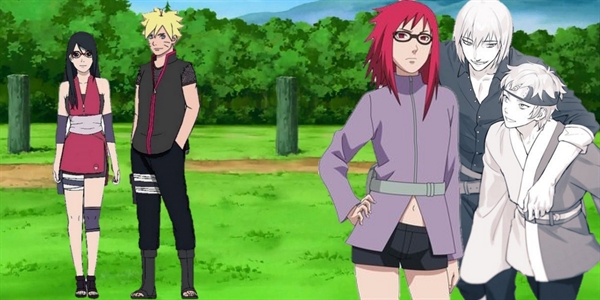 Irmã da sarada filha da Karin uzumaki.