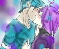 Fanfic / Fanfiction My problem is to love you.... (FnaFHS) - Extra: Happy New Year My Love!