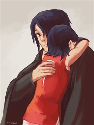 SASUKE E SARADA MOMENTO DE PAI E FILHA