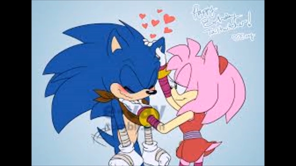 Qual sera a música que sonic está cantando para a amy?