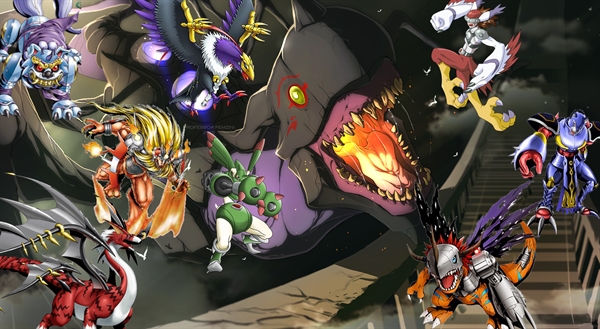 História Digimon: Two Digital Worlds - Sacrifício e União