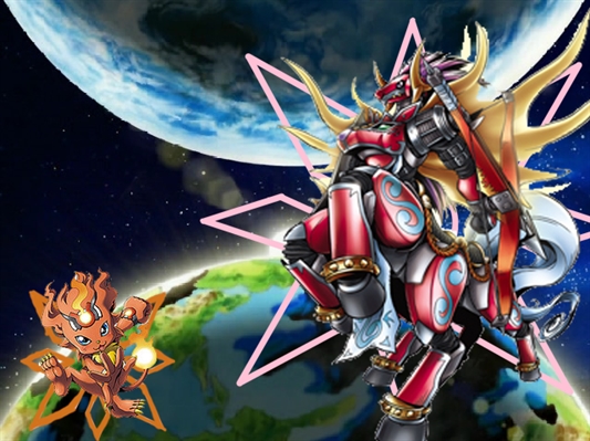 História Digimon: Two Digital Worlds - Sacrifício e União